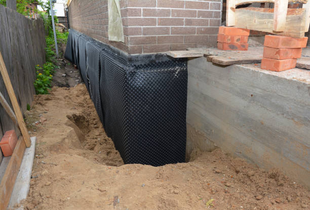 SJ Waterproofing Pros technician performing targeted Waterproofing assessment in Bethlehem, NC